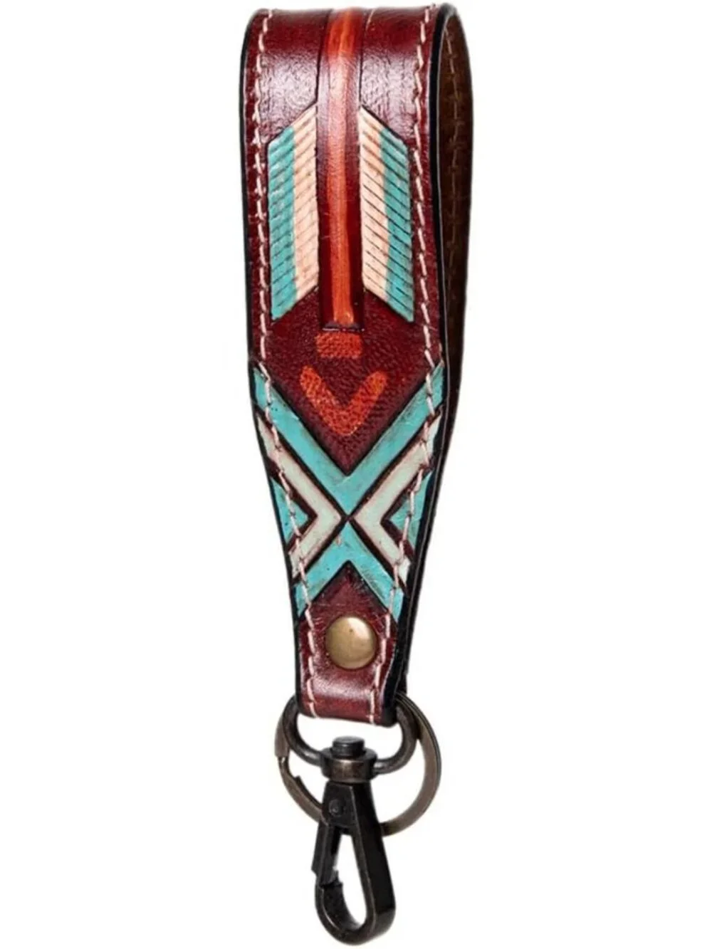 Handcrafted Leather Handle Strap for Wristlet, Phone Keychain, Purse & Clutch